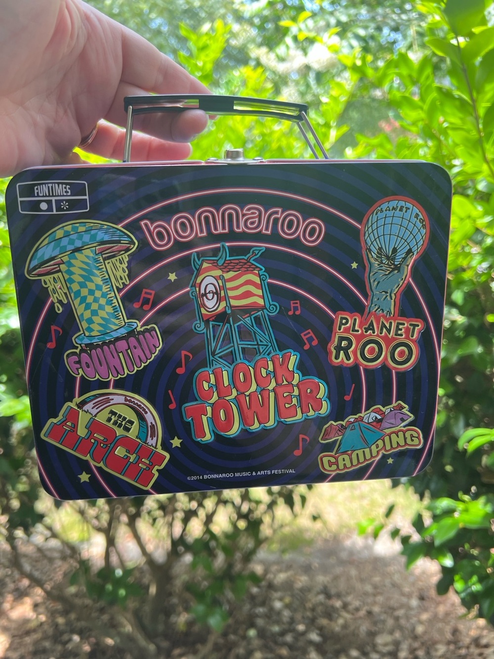 2014 Bonnaroo Music & Arts Festival Lunchbox